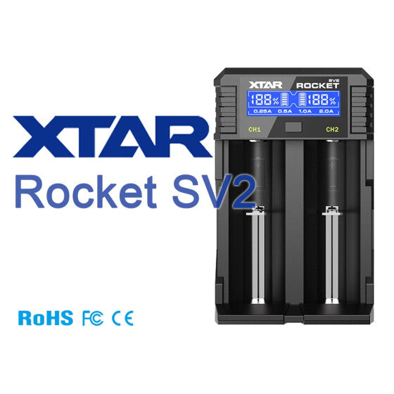 Xtar Rocket SV2 - 2 Bay Charger